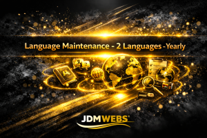 WordPress Language Maintenance — 2 Languages — Yearly